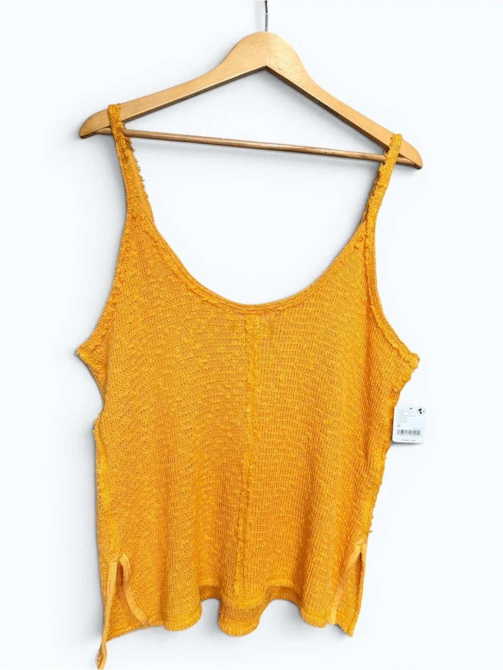 Free People We The Free California Poppy Knit Tank Top Medium NWT
